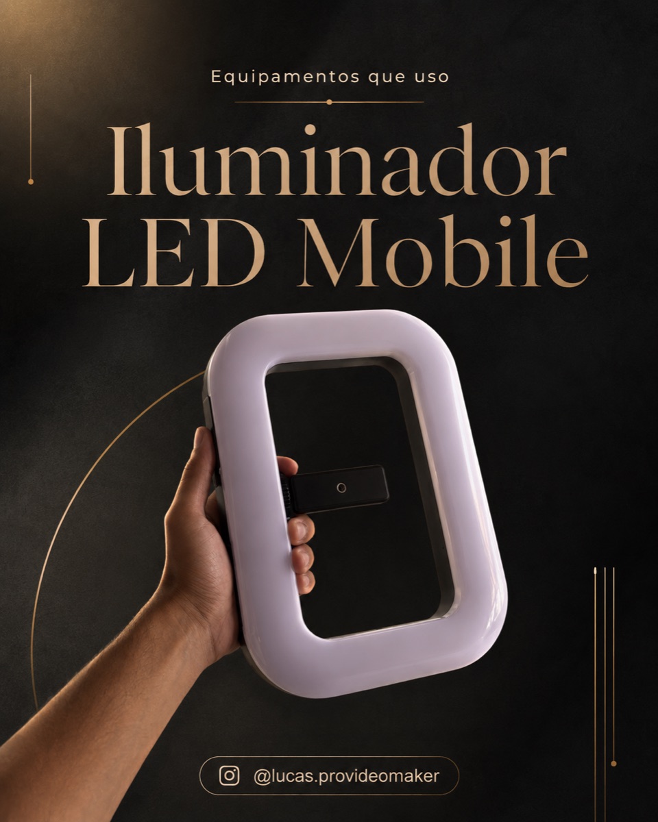 Iluminador LED Mobile