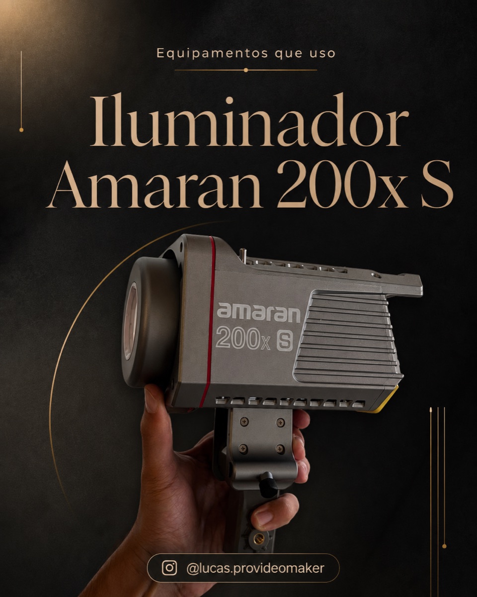 Iluminador Amaran 200x S